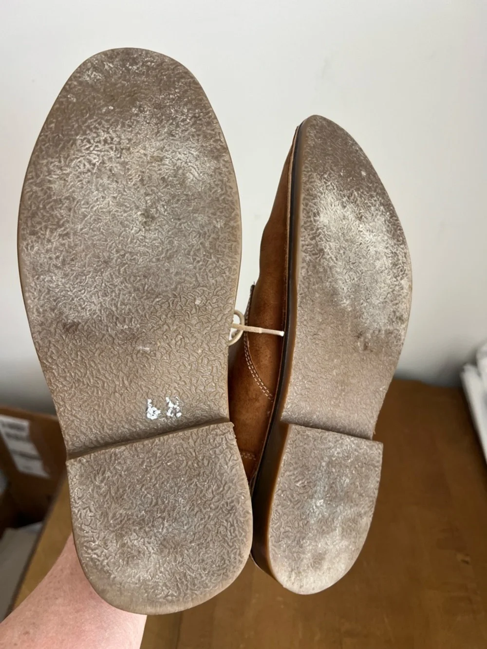 Steve‎ Madden Tan Leather Chukka Boots Size 8.5